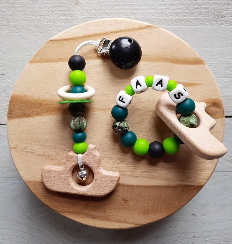 Bijtring en wagenhanger